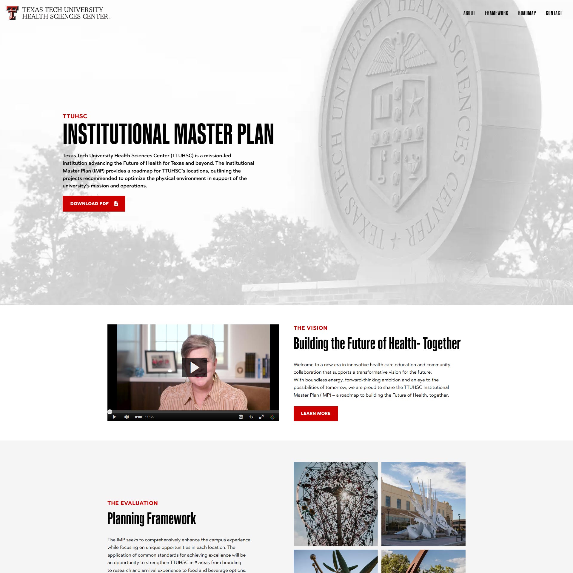 Texas Tech University Health Sciences Center Institutional Master Plan